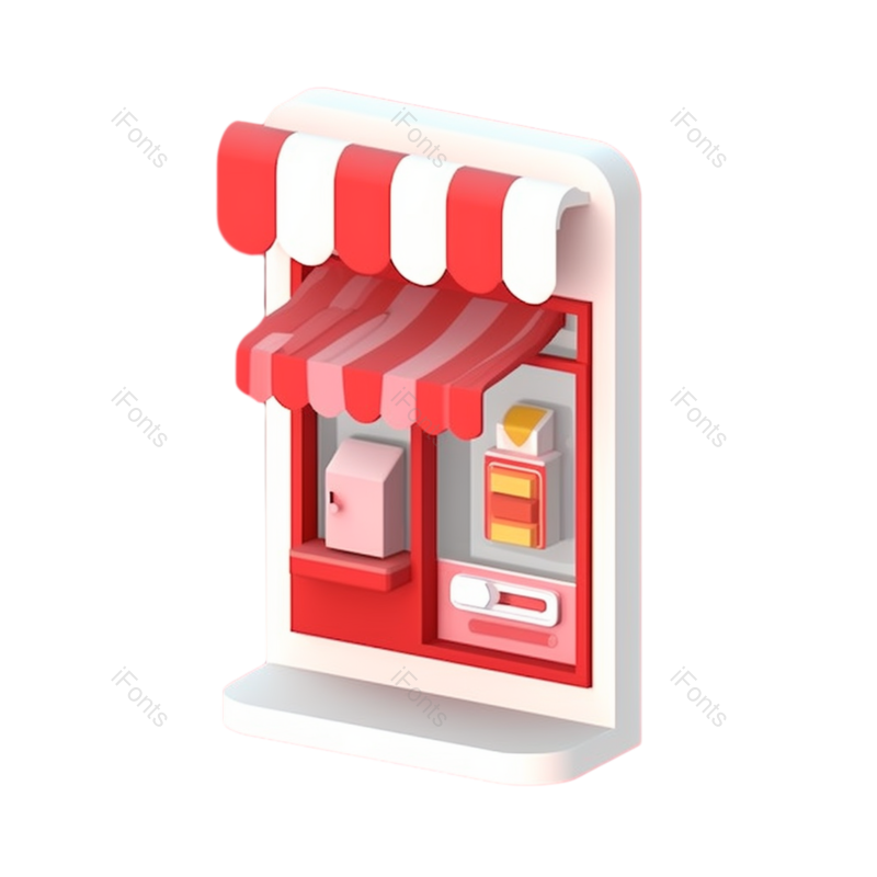 元素图片,插画元素,商务PNG,商店免抠素材